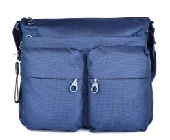 Borsa a tracolla espandibile Mandarina Duck MD20 MTX6 Dress Blue