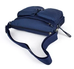 Borsa a tracolla espandibile Mandarina Duck MD20 MTX6 Dress Blue