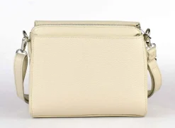 Borsa a tracolla in pelle 20008 Beige