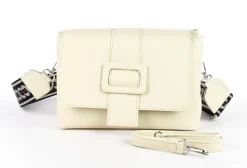 Borsa a tracolla in pelle 20171 Beige