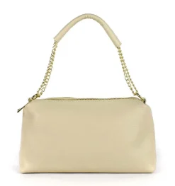 Borsa a tracolla in pelle 20169 Beige