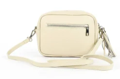 Borsa a tracolla in pelle 20102 Beige