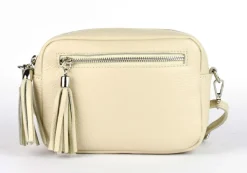 Borsa a tracolla in pelle BP06 Beige