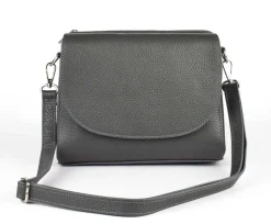 Borsa a tracolla in pelle 20008 Cenere