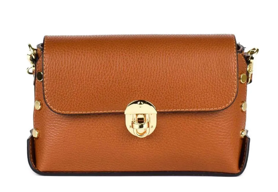 Borsa a tracolla in pelle 20001 Cuoio
