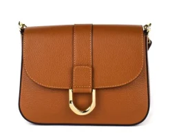Borsa a tracolla in pelle 20158 Cuoio