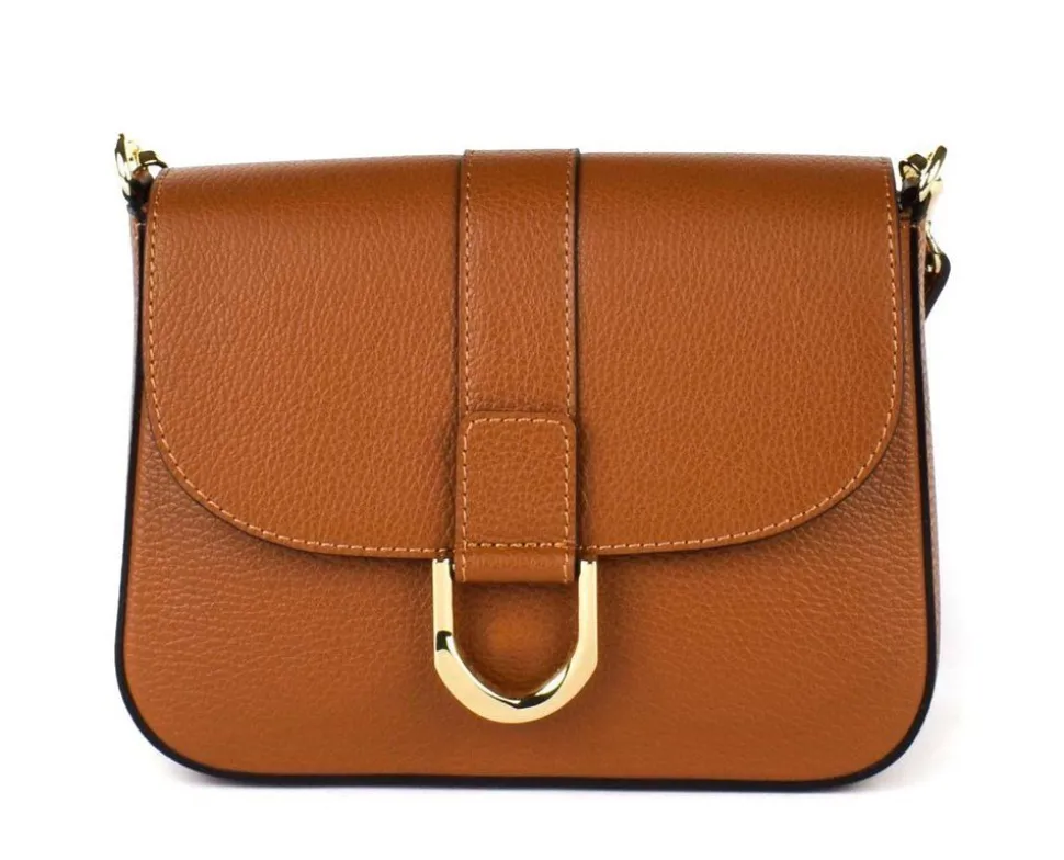 Borsa a tracolla in pelle 20158 Cuoio