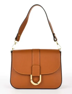 Borsa a tracolla in pelle 20158 Cuoio