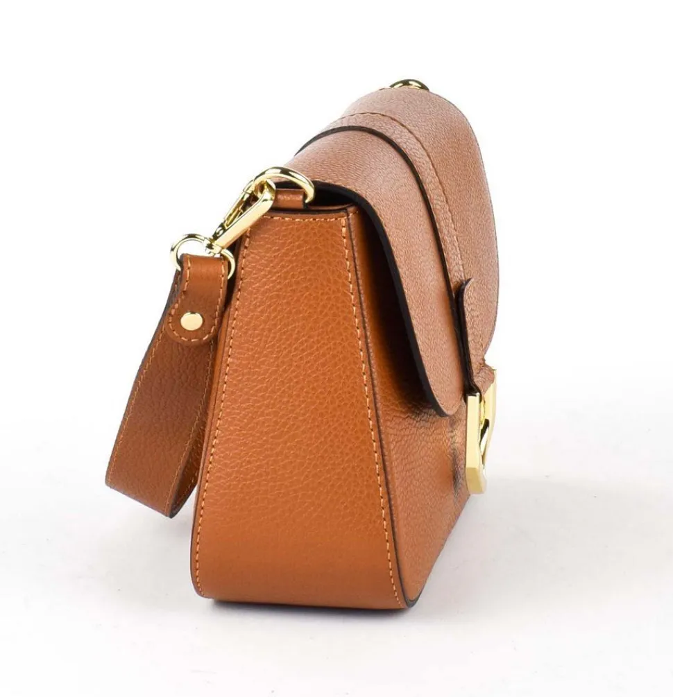 Borsa a tracolla in pelle 20158 Cuoio