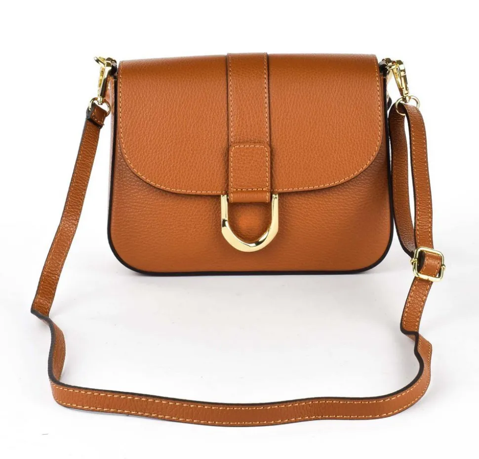 Borsa a tracolla in pelle 20158 Cuoio