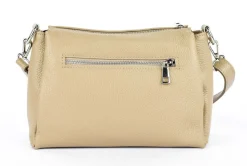 Borsa a tracolla in pelle 20103 Ecru
