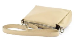 Borsa a tracolla in pelle 20103 Ecru