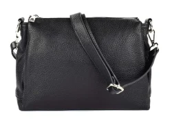 Borsa a tracolla in pelle 20103 Nera