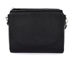 Borsa a tracolla in pelle 20008 Nera