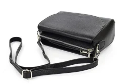 Borsa a tracolla in pelle 20008 Nera
