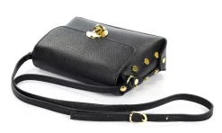 Borsa a tracolla in pelle 20001 Nera