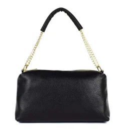 Borsa a tracolla in pelle 20169 Nero