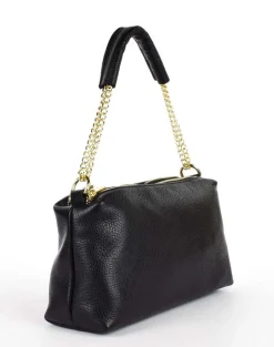 Borsa a tracolla in pelle 20169 Nero