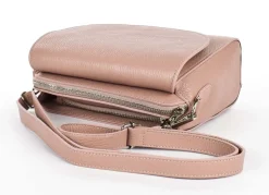 Borsa a tracolla in pelle 20008 Rosa