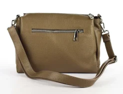 Borsa a tracolla in pelle 20103 Taupe