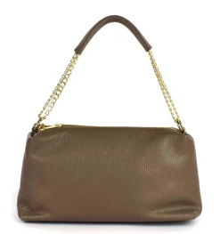 Borsa a tracolla in pelle 20169 Taupe