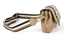 Borsa a tracolla in pelle 20161 Taupe