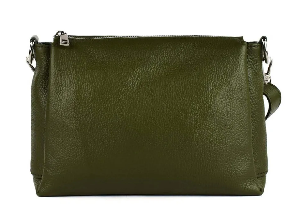Borsa a tracolla in pelle 20103 Verde