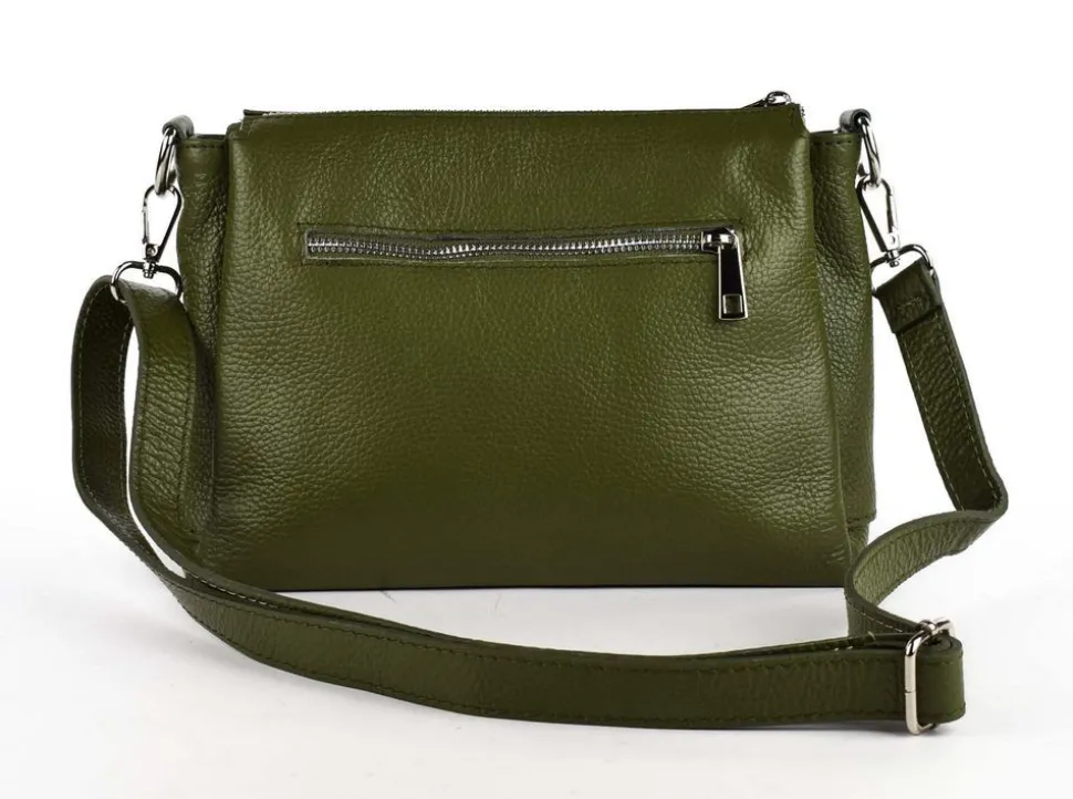 Borsa a tracolla in pelle 20103 Verde