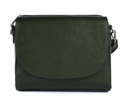 Borsa a tracolla in pelle 20008 Verde Scuro