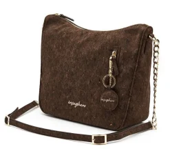 Borsa a tracolla Insughero Cortina Marrone