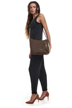Borsa a tracolla Insughero Cortina Marrone