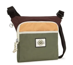 Borsa a tracolla Kipling Almiro Valley Moss Bl