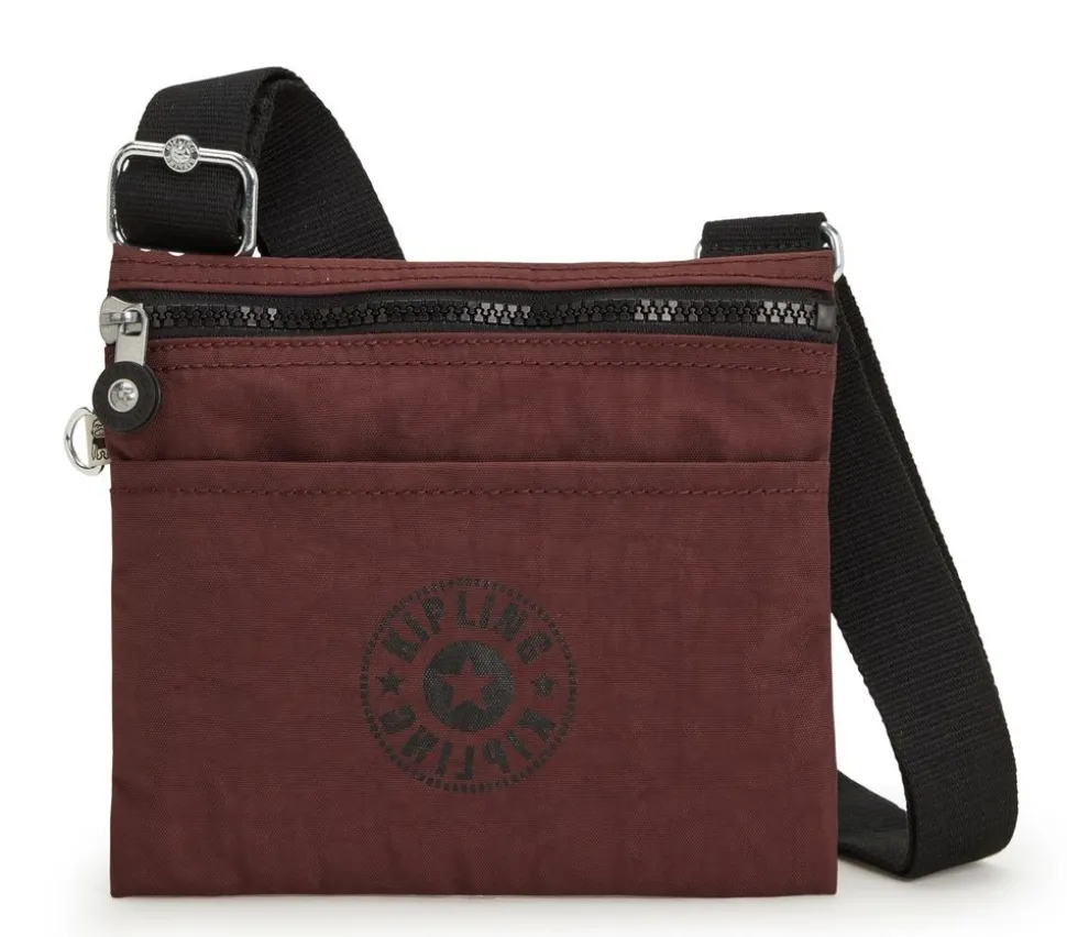 Borsa a tracolla Kipling Gib Mahogany