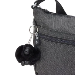 Borsa a tracolla Kipling Izellah Black Peppery