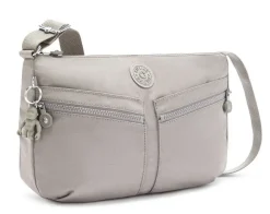 Borsa a tracolla Kipling Izellah Grey Gris