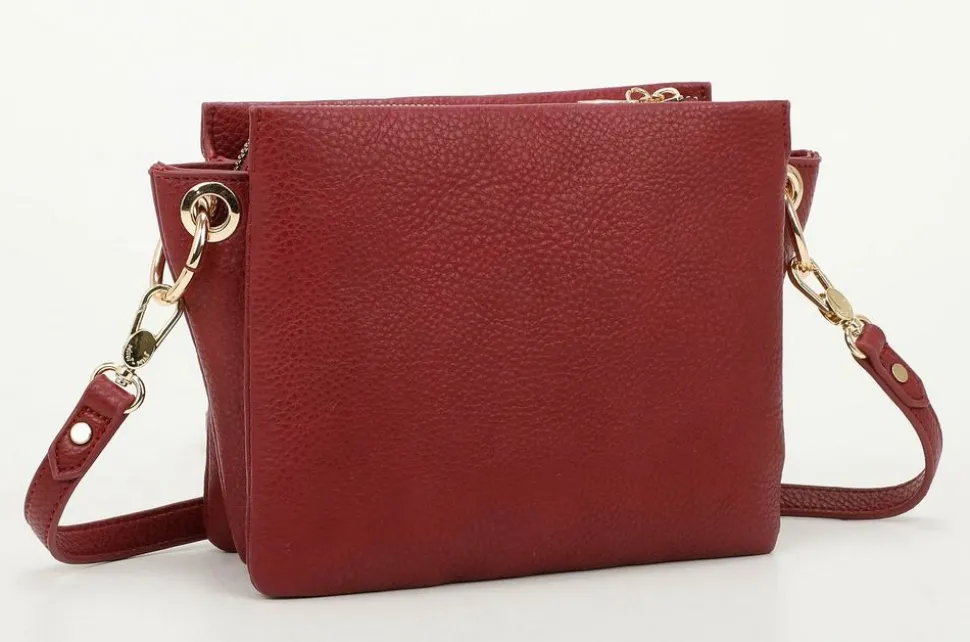 Borsa a tracolla Mimì-Muà Bordeaux