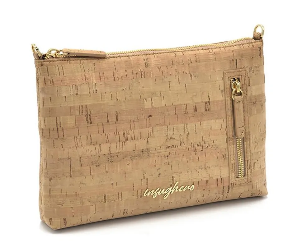 Borsa a tracolla piccola Insughero Venezia Natural