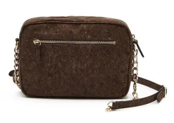 Borsa a tracolla piccola Insughero Cortina Marrone