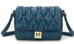 Borsa a tracolla trapuntata con strass Mimì-Muà Ottanio