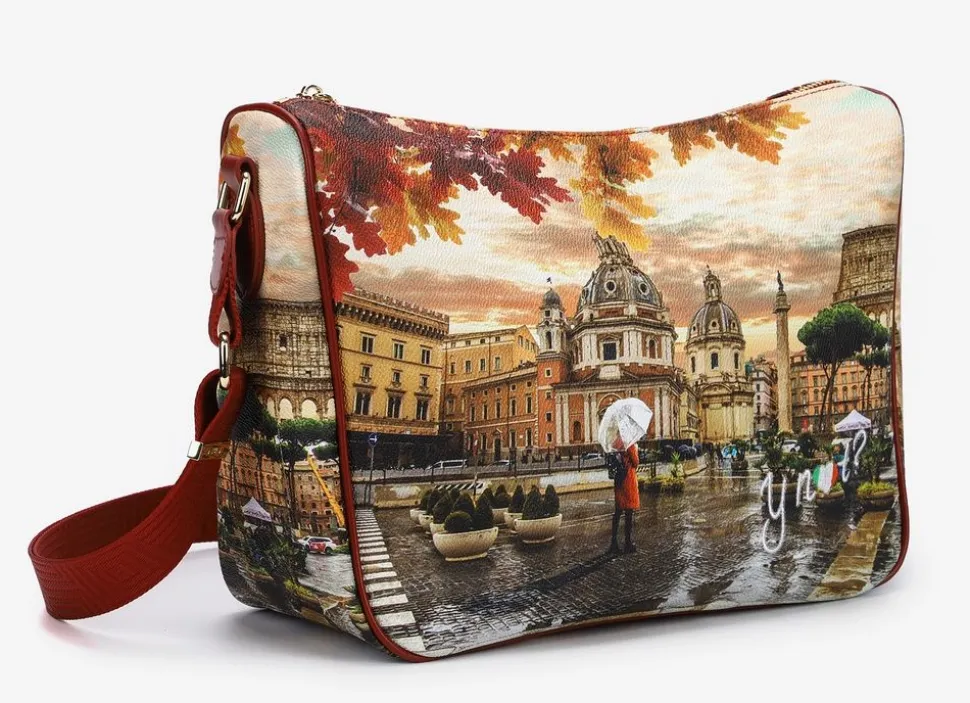 Borsa a tracolla Ynot? 370 Rome Raining