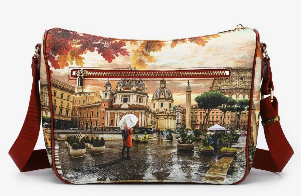 Borsa a tracolla Ynot? 370 Rome Raining