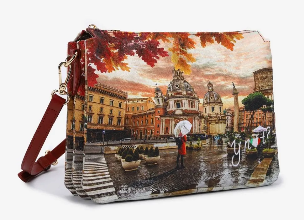Borsa a tracolla Ynot? 399 Rome Raining