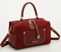Borsa bauletto Mimì-Muà Bordeaux