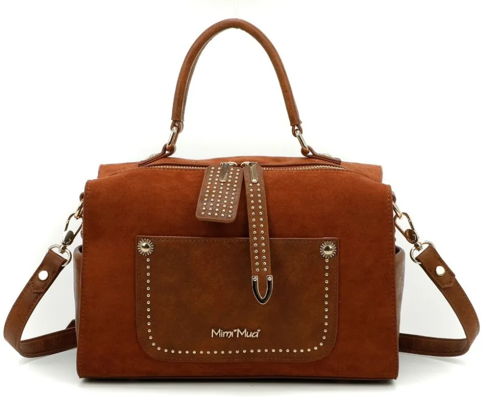Borsa bauletto Mimì-Muà Cuoio
