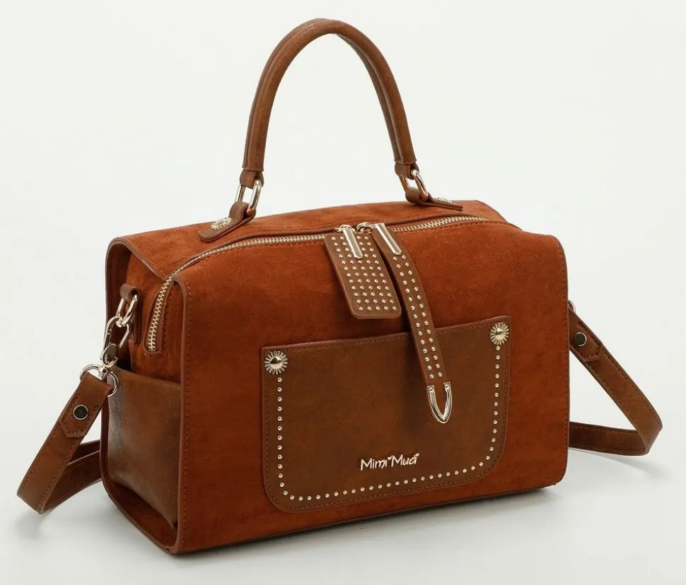 Borsa bauletto Mimì-Muà Cuoio