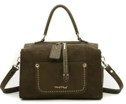 Borsa bauletto Mimì-Muà Verde Militare
