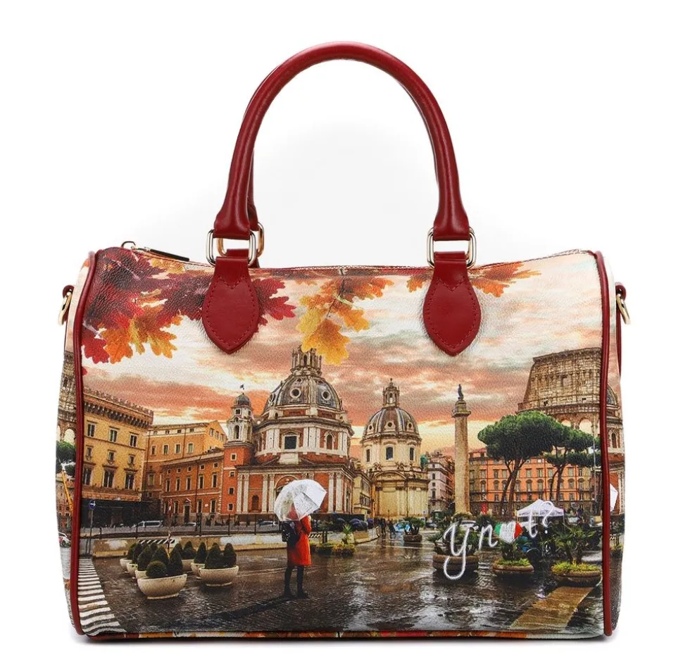 Borsa bauletto Ynot? 318 Rome Raining
