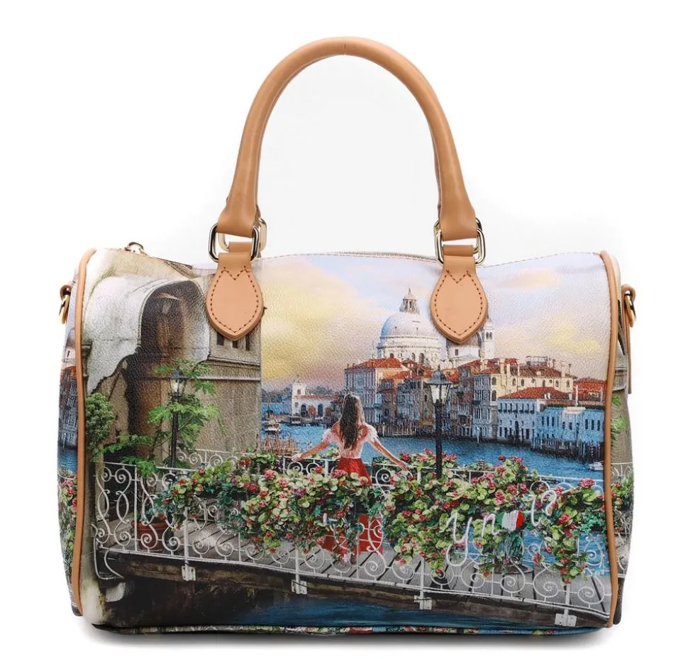 Borsa bauletto Ynot? 318 Venezia Flowery Canal