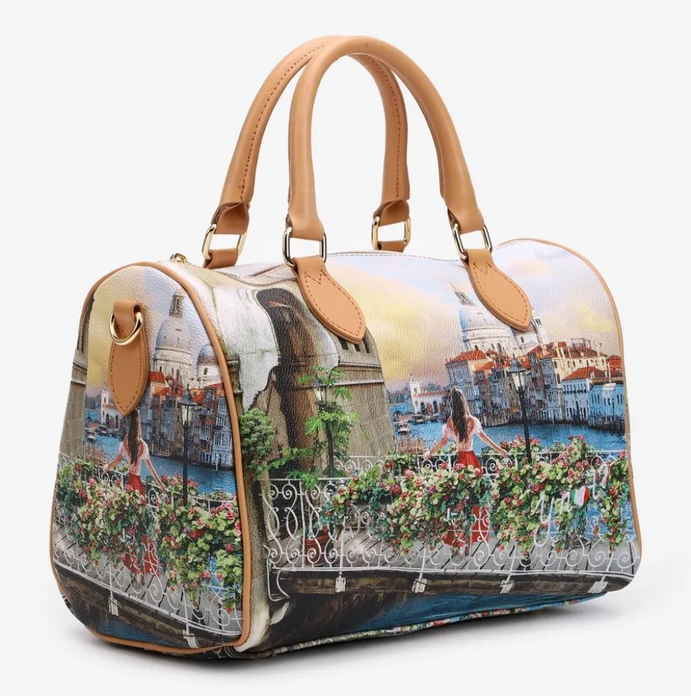 Borsa bauletto Ynot? 318 Venezia Flowery Canal
