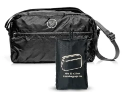Borsa cabina pieghevole Roncato 9197 nero 40x25x20